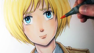 Let's Draw Armin Arlert - Attack on Titan - FAN ART FRIDAY Let's Draw Armin Arlert - Attack on Titan - FAN ART FRIDAY