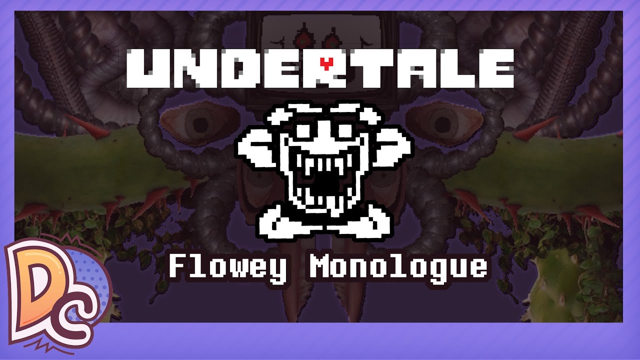 Stream Undertale - Flowey the Flower Pre-Boss Fight Monologue by melissaem