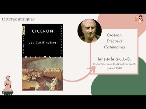 Litterae Antiquae 3 - Cicéron contre Catilina