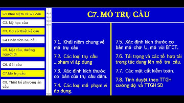 Cơ sở công trình cầu Bài 4
