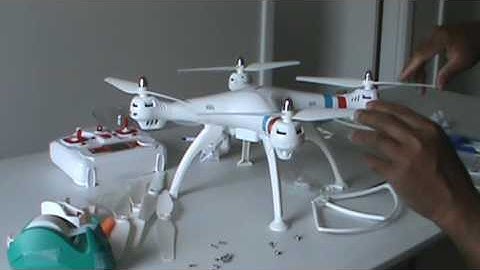 UNBOXING SYMA X8 W/FULL ASSEMBLY