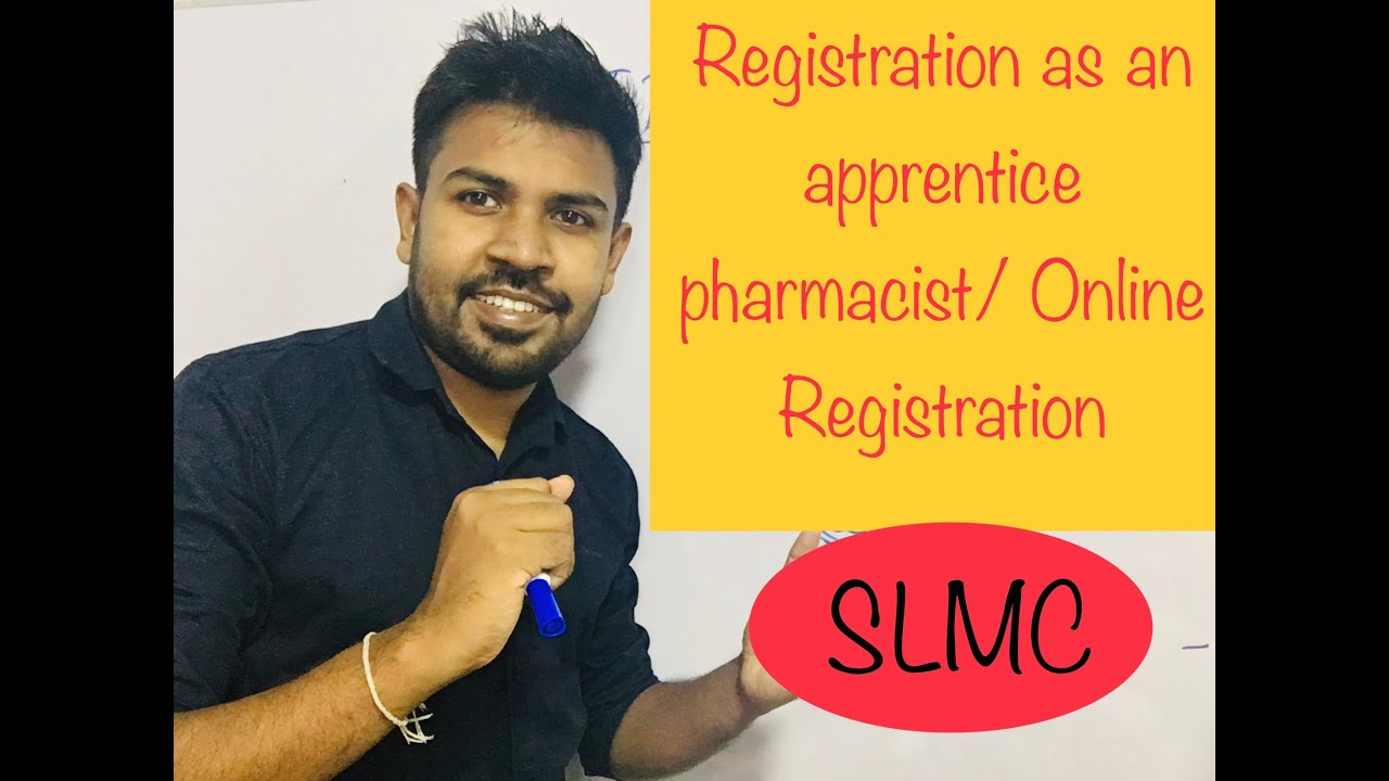 Apprentice Pharmacist Registration Process (Sri Lanka Medical Council