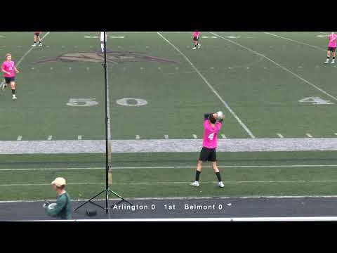 Arlington High School Boys Varsity Soccer vs. Belmont 10 23 23