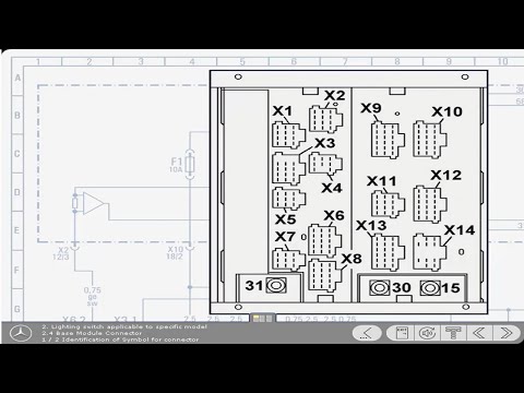 Mercedes Truck  Actros Axor Atego Wiring Reading part1