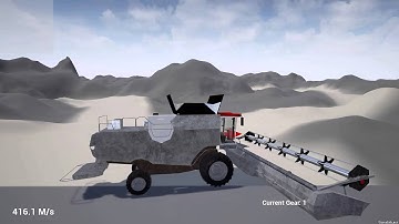 Combine Test - Physics Constraint Wheels + Attachable Header