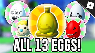 How to get ALL 13 EGG HUNT 2024 EVENT EGG BADGES & HATS in SKENGINES | Roblox