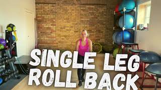 Single Leg Roll Back to Strengthen Your Sit Spin Position