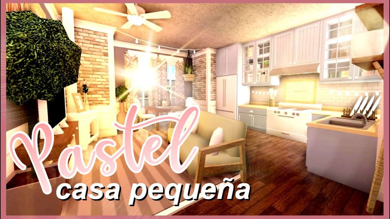 Casa PASTEL PEQUEÑA 30K | ROBLOX Bloxburg - YouTube