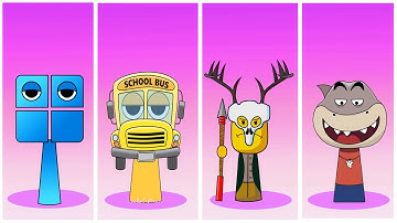 Incredibox Sprunki ALL OC Phases 4 Compilation Incredibox OC Windows vs School Bus Phase