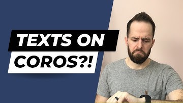 Does the COROS Watch Show Text Message Notifications?