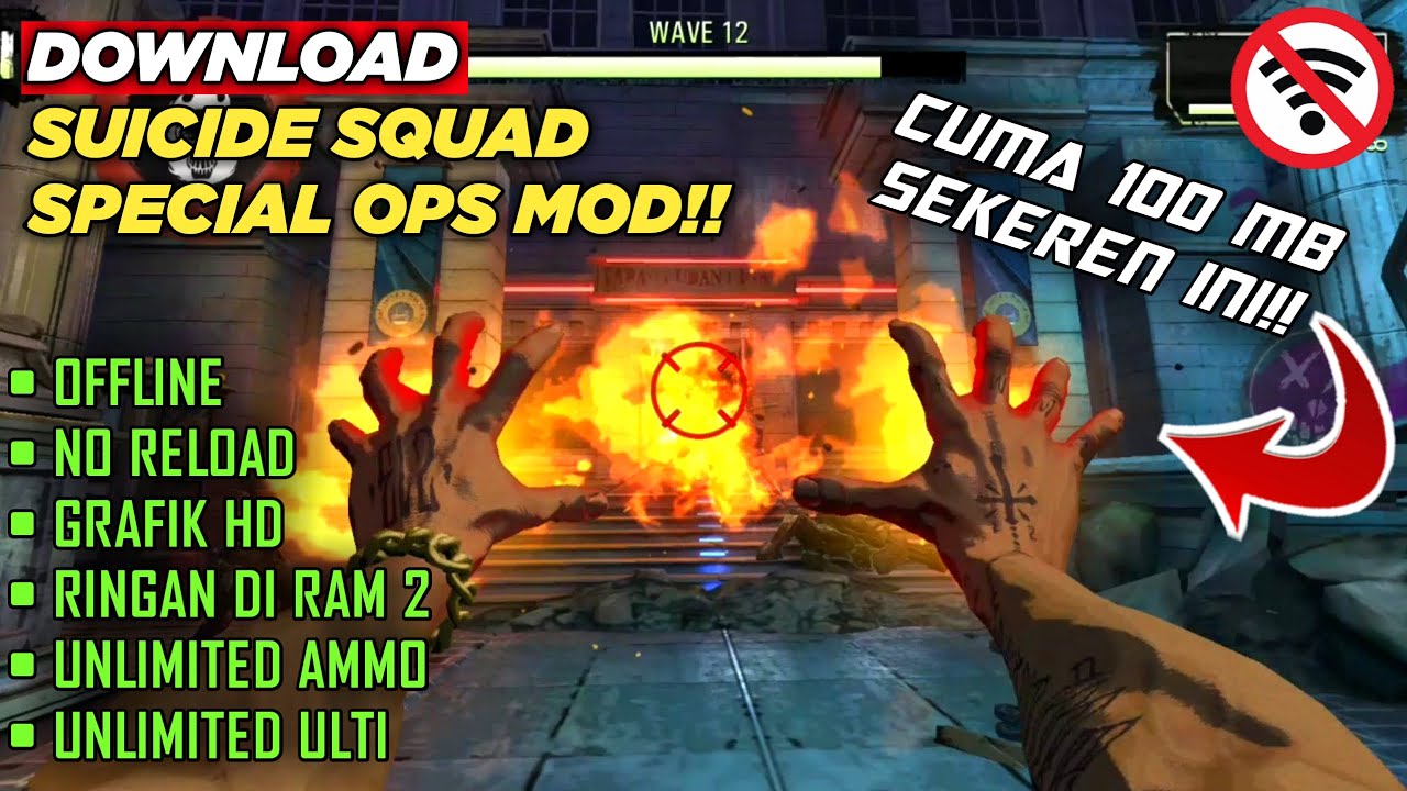 Download Game Suicide Squad Special Ops Mod, Game Fps Grafik