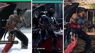 Devil Jin EWGF Combo Evolution - Tekken 6 to Tekken 7