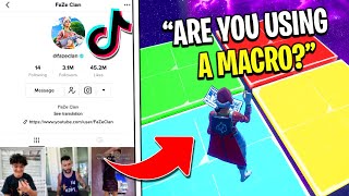 I Tried Out For A TIKTOK CLAN While CHEATING with a MACRO! (Fortnite)