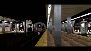 2026 openbve TFO: { E } R68 World Trade Center to Jamaica-179 Street