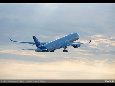 Airbus A350-900 XWB First Flight (take off) - Toulouse Blagnac - 14/06/13