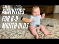 ACTIVITIES FOR 6-9 MONTH OLD BABIES - Sensory Play