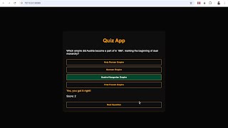 OpenAI Quiz App