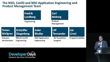 NSO Developer Days 2019: Welcome