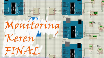 Monitoring Keren dengan Arduino, Modbus, VSPE, Proteus dan Labview - Final #Project With Miko