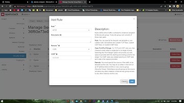 HOW TO CREATE AN INSTANCE ON OPENSTACK