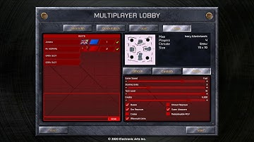 C&C Remastered New Photo Shows Multiplayer Lobby