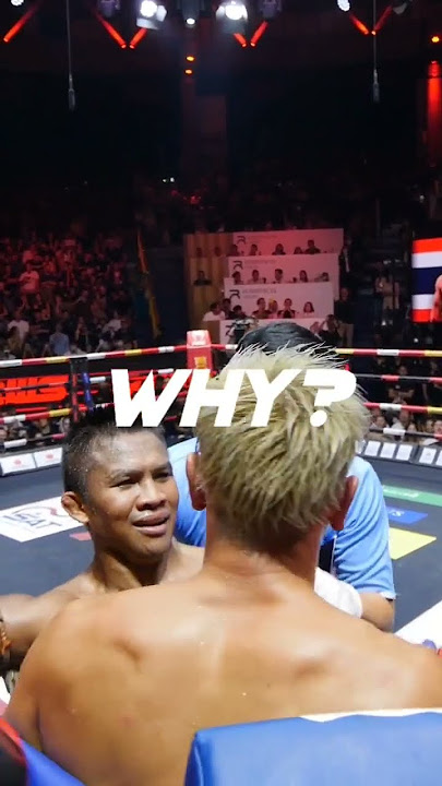 Buakaw's opponent was trying to bite him? 🤔 #muaythai #buakaw #fight