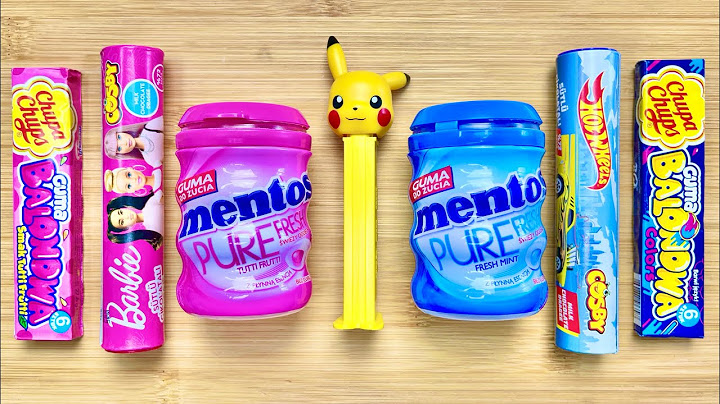 🌈 Satisfying Video | Chupa Chups Mentos Sweets ASMR Opening - Yummy Rainbow Candy Lollipops
