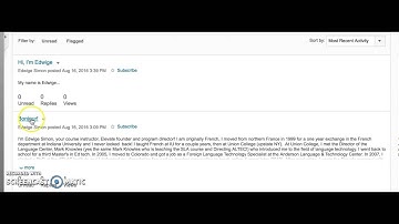 How to edit a thread in the D2L discussion board