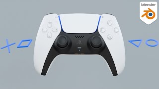 Modelling a PS5 Game Controller In Blender For Beginners (Part 4)
