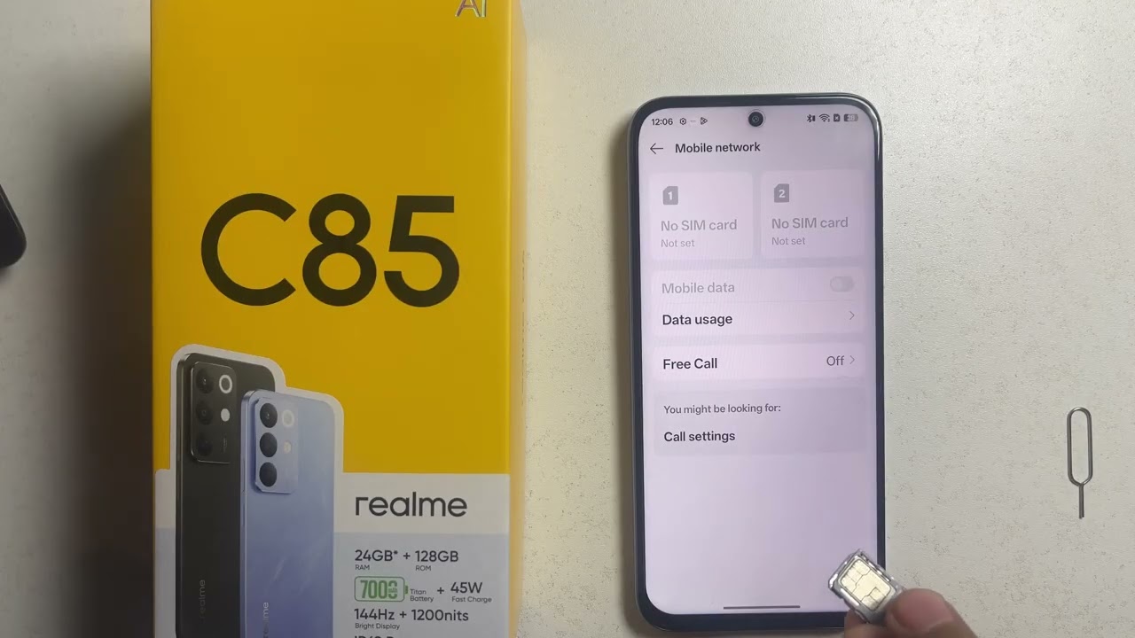 Realme C85/C85 Pro: Can I Use 2 SIM Cards and Memory Card at the Same Time?