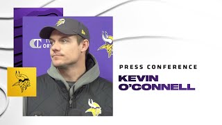Kevin O'Connell on Challenge of Winning in Green Bay Week 17 & Irv Smith Jr.'s Potential Return