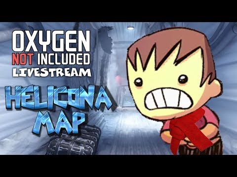 Hoth Echo Base Duplicant Style - Oxygen Not Included Gameplay - Helicona Map - Livestream (Pt 1) survival games pc