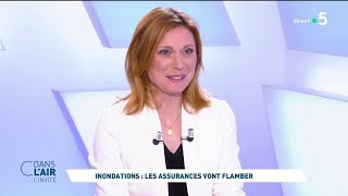 Stéphanie Duraffourd - Inondations: les assurances vont flamber - #cdanslair l'invitée du 03.04.2024