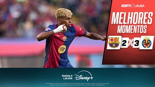 Thumbnail for Em jogo da TAÇA, YAMAL FAZ GOLAÇO, mas Barcelona perde para Villarreal por 3 a 2 em casa