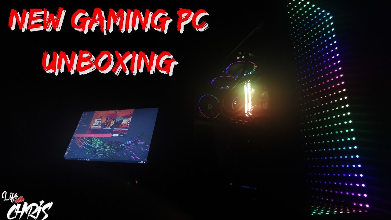 UNBOXING My New Gaming Pc Setup *Fierce PC* - YouTube