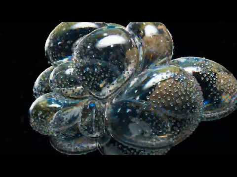 Bubbles in Cosmo. Houdini and Redshift exploration.