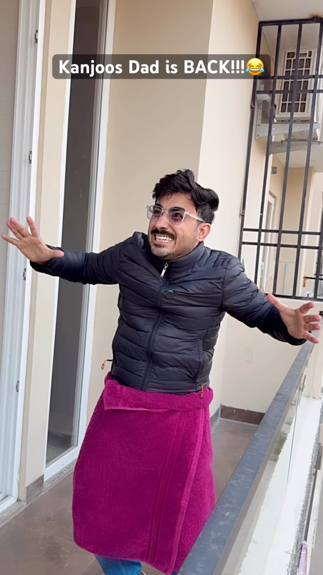 Wait for MAAR MOJ??Jugaad credits-SarcasticGhar#comedy #chetanmonga #shorts
