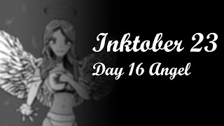 Angel || Day 16 - Inktober23 || Speed Draw #7