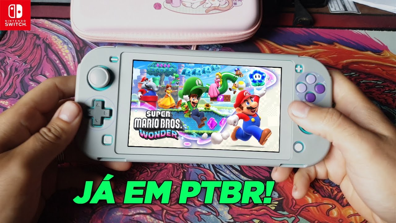 Cartão de jogo Super Mario Bros Wonder Switch, Cartão de jogo para Nintendo  Switch, Oled, Lite