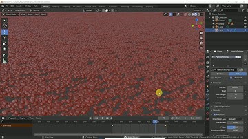 900000 ants army, blender tutorial, ants tutorial eevee, toorkhan