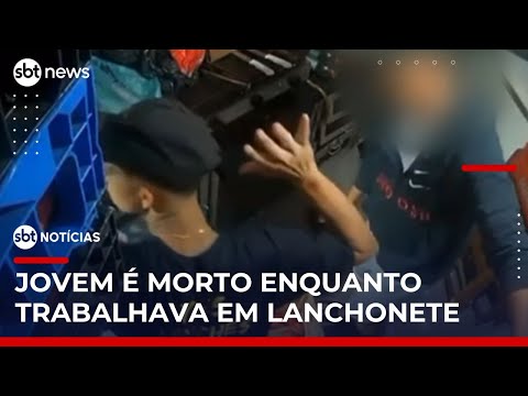Video jovem-e-executado-a-tiros-dentro-de-lanchonete-no-rj-sbt-noticias