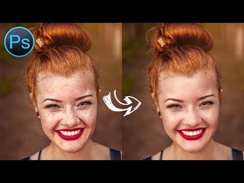 Cara menghilangkan flat atau jerawat dengan Photoshop