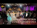 Wedding reception family dance performance 2023  bollywood  bhangra  indian wedding binsachin4u