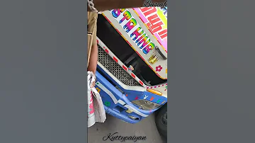 Tnstc bus Nambiyur Nayagan miniature revealed❤️💙 #shorts #tnstc #instaking #bus #nayagan #miniature