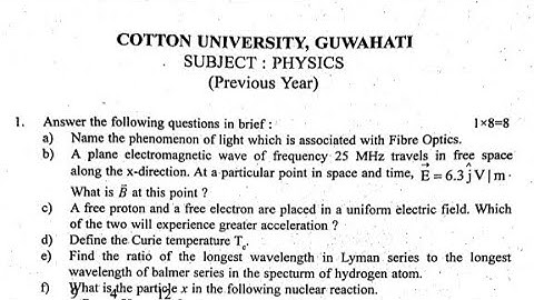 Hs 2nd year physics Pretest question paper AHSEC important questions physics
