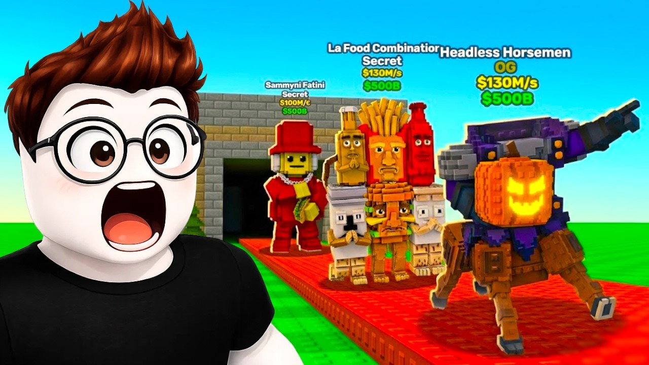 Ich war NICHT BEREIT für das OG UPDATE 😱 (Roblox Steal a Brainrot Admin Abuse)