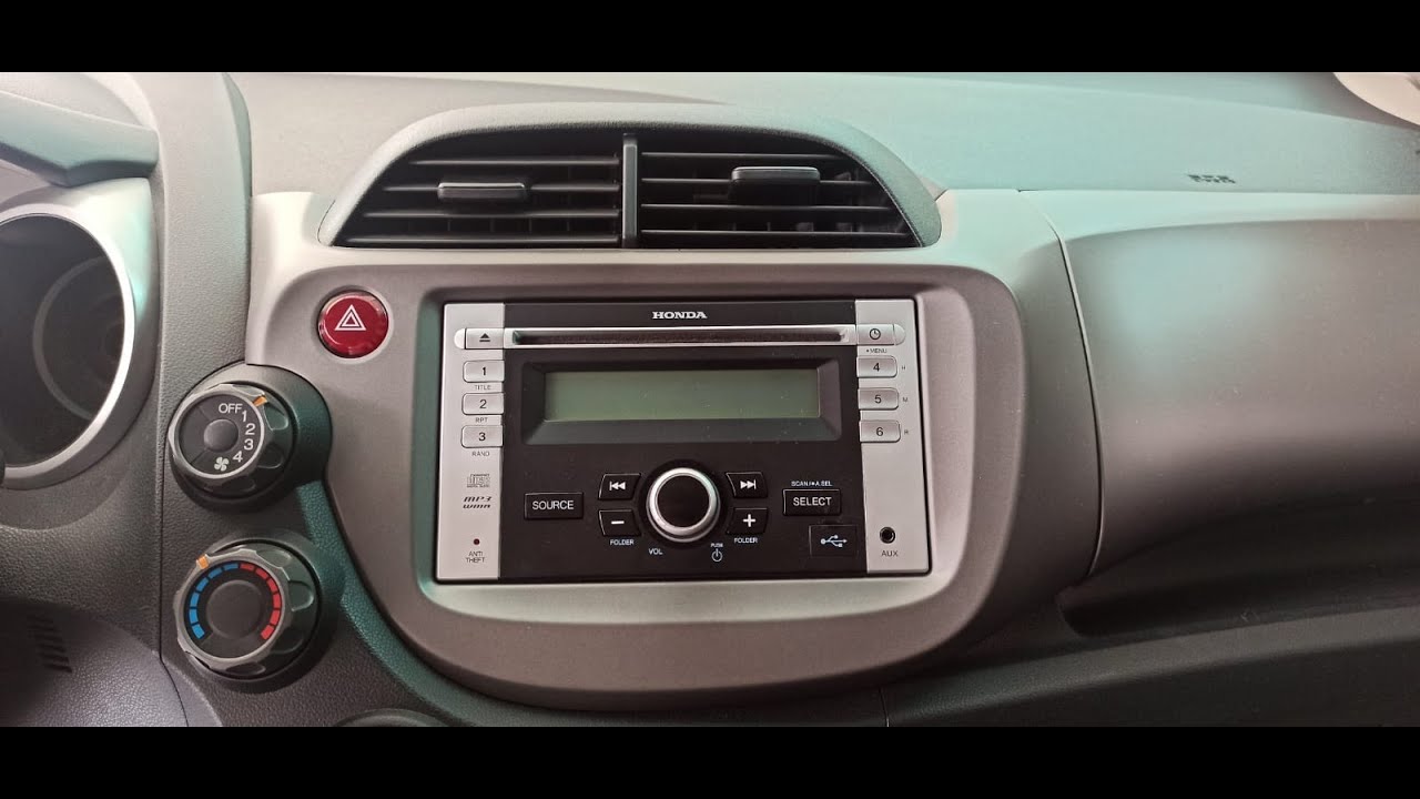 New Fit 2012 - Defeito Radio Original - ArtsomAuto