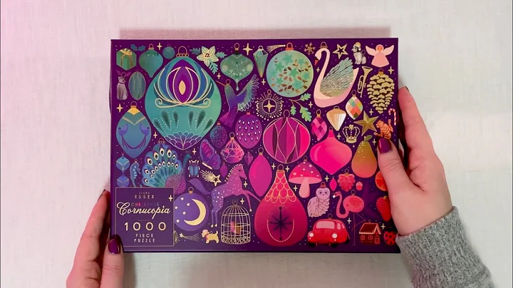 🧩 ASMR 8 hour jigsaw puzzle & whispers & rain + matching nail polish · ASMR for sleeping & relaxing