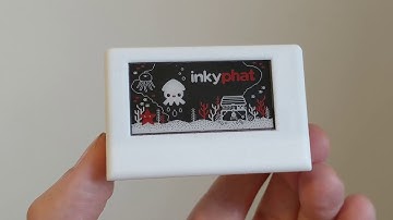 Material: Enclosure for pimoroni Inky pHAT and raspberry pi