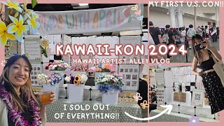 I sold out at an anime convention in Hawaii!!